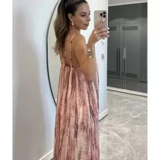 zincir askılı elbise