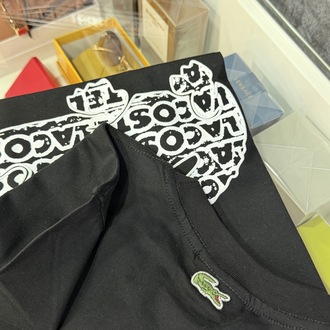 LACOSTE BASKILI BİSİKLET YAKA 