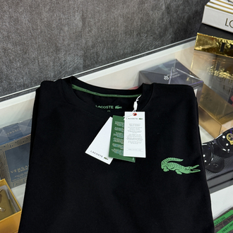 LACOSTE TİMSAH DETAY BİSİKLET YAKA  