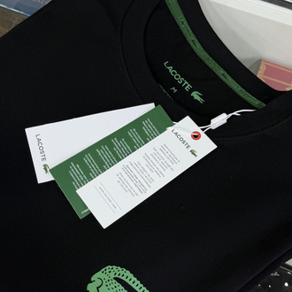 LACOSTE TİMSAH DETAY BİSİKLET YAKA  
