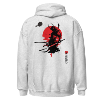 Gildan 18500 Kapüşonlu Sweatshirt Shadow Samurai