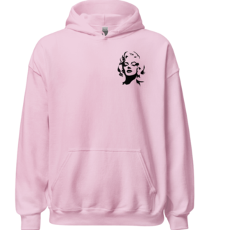 Gildan 18500 Kapüşonlu Sweatshirt Marilyn Monroe