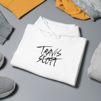 Gildan 18500 Kapüşonlu Sweatshirt Travis Scott