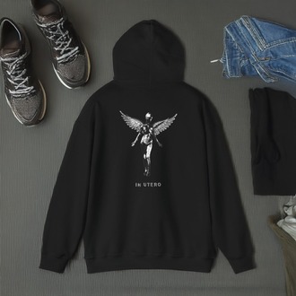 Gildan 18500 Kapüşonlu Sweatshirt Nirvana