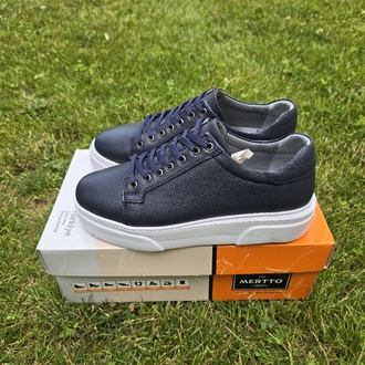 ERKEK HAKİKİ DERİ SNEAKERS AYAKKABI 