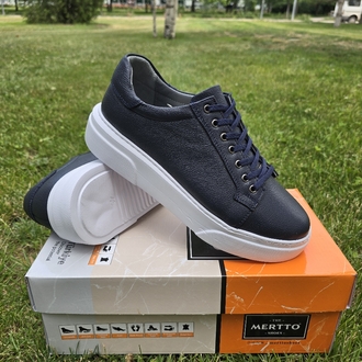 ERKEK HAKİKİ DERİ SNEAKERS AYAKKABI 