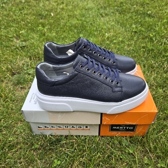 ERKEK HAKİKİ DERİ SNEAKERS AYAKKABI 