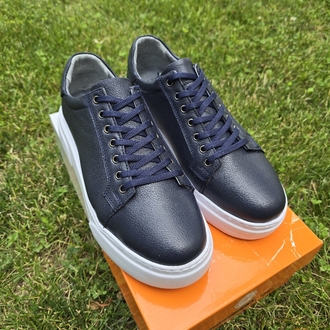 ERKEK HAKİKİ DERİ SNEAKERS AYAKKABI 