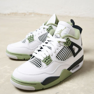 Jordon 4 Retro white-Green