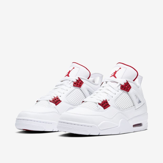 Jordon 4 Retro Metalic Red