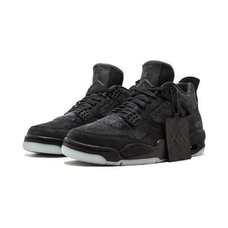 Nike Air Jordon 4 xKaws Black
