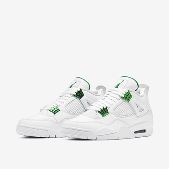 Jordon 4 Retro Metalic Green