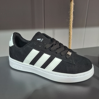 ADIDAS CAMPUS SUET SIYAH BEYAZ KADIN