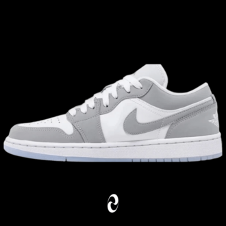 Jordan 1 Low White Wolf Grey