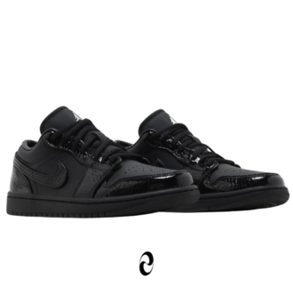 Wmns Air Jordan 1 Low SE 'Black Croc'