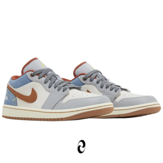 Wmns Air Jordan 1 Low 'Phantom Denim'