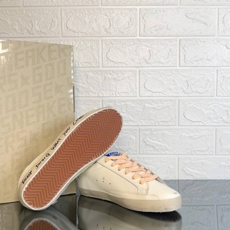 Golden Goose Kadın Krem Pembe Sneaker (İthal)