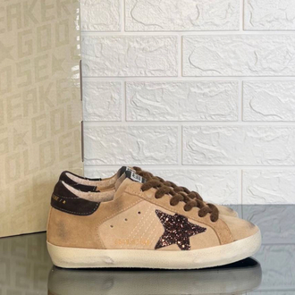 Golden Goose Kadın Bej Kahverengi Sneaker (İthal)