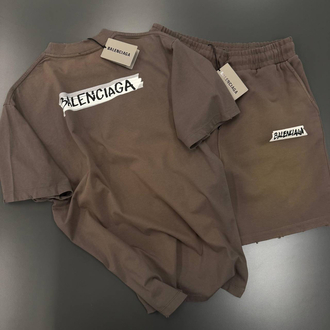 Balenciaga Erkek Şortlu Takım (İthal)