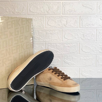 Golden Goose Kadın Bej Kahverengi Sneaker (İthal)