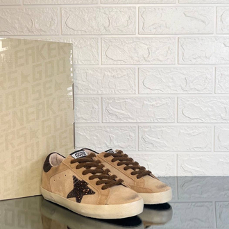 Golden Goose Kadın Bej Kahverengi Sneaker (İthal)