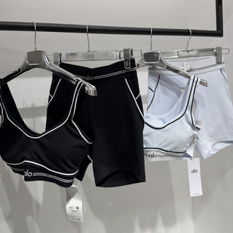 Alo Yoga Takım Şort Tayt Bra Set (Premium) 2026