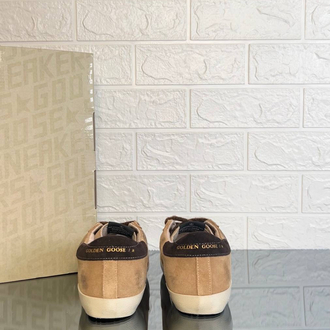 Golden Goose Kadın Bej Kahverengi Sneaker (İthal)