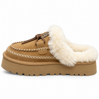 UGG Tazz Slipper Chestnut | Kadın Platform Terlik