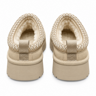 UGG Tazz Platform Beige | Kadın Terlik