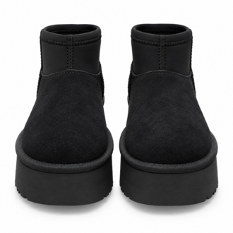 UGG Classic Ultra Mini Platform Black | Kadın Bot