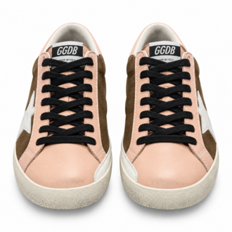 Golden Goose Super-Star LTD Edition | Erkek Sneaker – Kahverengi / Pembe