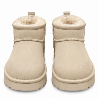 UGG Classic Ultra Mini Platform Beige | Kadın Bot