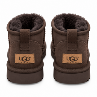 UGG Classic Ultra Mini Dark Brown | Kadın Bot