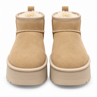 UGG Classic Ultra Mini Platform Sand | Kadın Bot