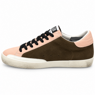 Golden Goose Super-Star LTD Edition | Erkek Sneaker – Kahverengi / Pembe