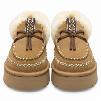 UGG Tazz Slipper Chestnut | Kadın Platform Terlik