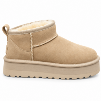 UGG Classic Ultra Mini Platform Sand | Kadın Bot