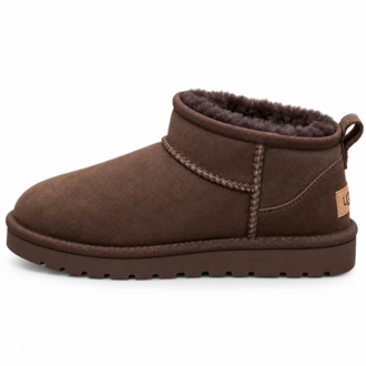 UGG Classic Ultra Mini Dark Brown | Kadın Bot