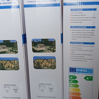 ☀300W Güneş enerjili led projektör