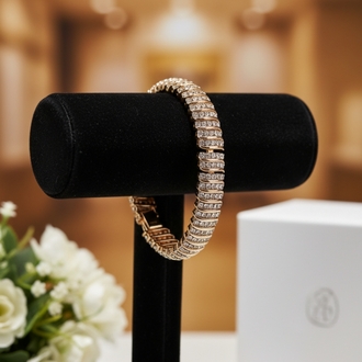 Zirkon Taş Rose VIP Bileklik
