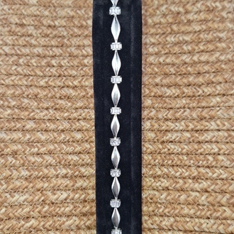 Crystal Motion Silver Bileklik