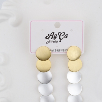 Aura Disk Küpe