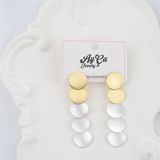 Aura Disk Küpe