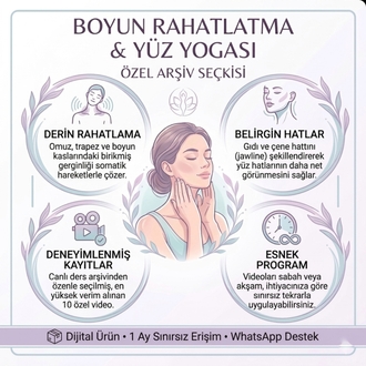 KAYIT: BOYUN RAHATLATMA & YÜZ YOGASI