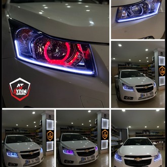 CHEVROLET CRUZE / U TİP ANGEL SETİ 64 RENK TELEFON KONTROLLÜ