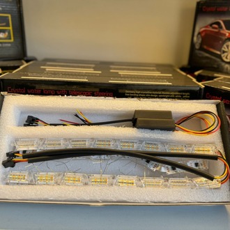 FAR İÇİ KRİSTAL LED 16 LEDLİ TELLİ SELAMLAMALI VE KAYAR SİNYALLİ