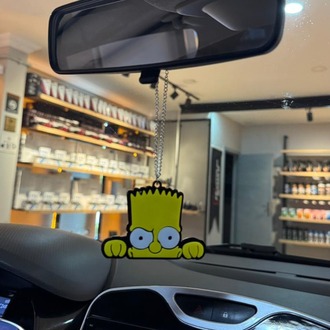 SİMPSON AYNA SÜSÜ PLEKSİ 3D