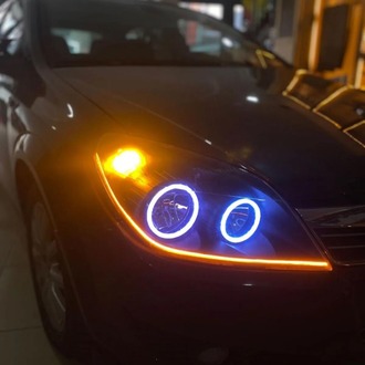 OPEL ASTRA H / 4LÜ O TİP ANGEL SETİ 64 RENK TELEFON KONTROLLÜ