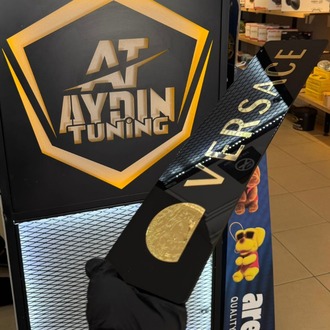 3D JELATİN KORUMALI PLEKSİ DEKOR PLAKA VERSACE
