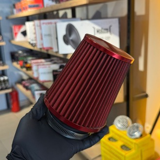 HER ARACA UYUMLU AÇIK HAVA FİLTRESİ KIRMIZI 8.5MM